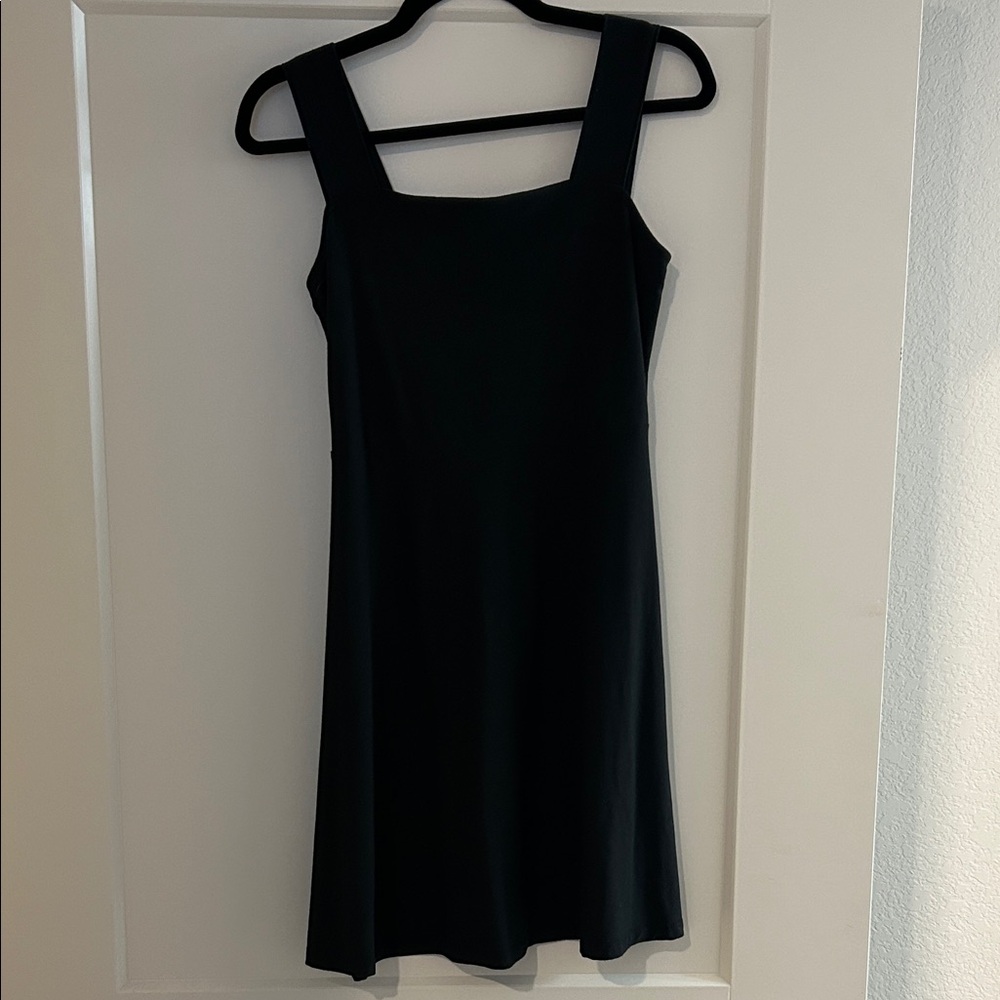 SO Black Square Neck Mini Dress